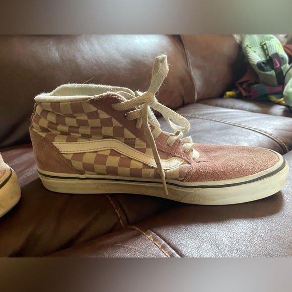 Vans Women's Pink Trainers - Picture 3 of 6